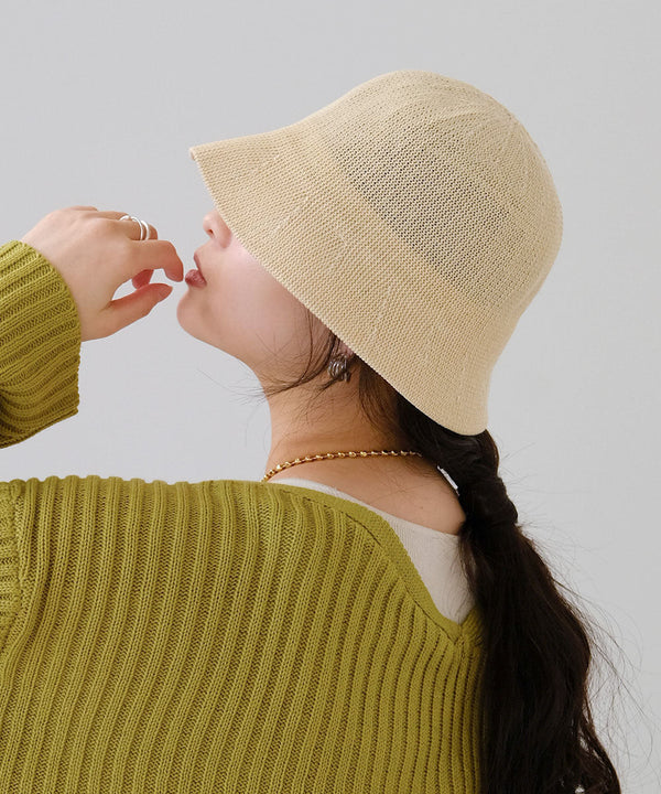 LINEN TOUCH BUCKET HAT