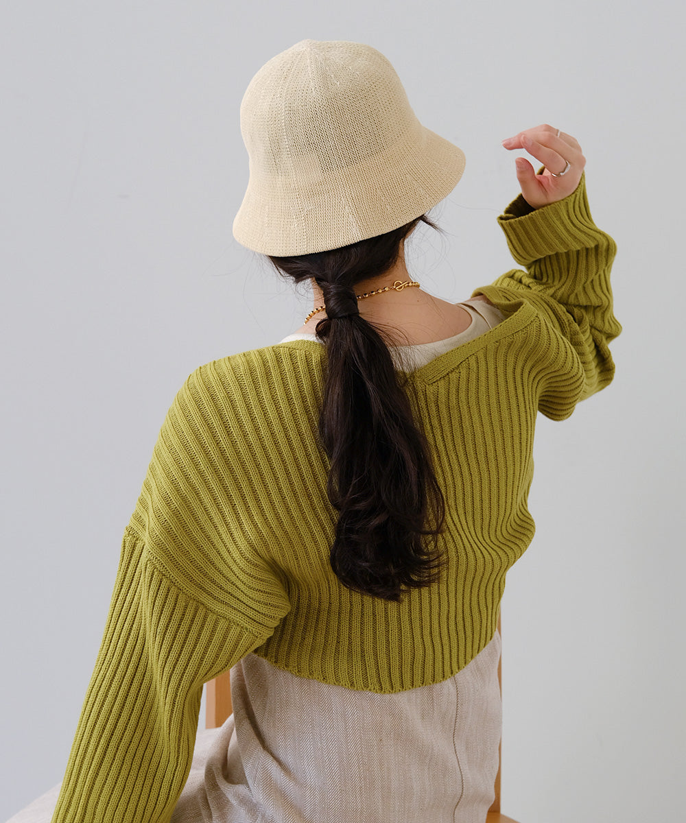 LINEN TOUCH BUCKET HAT