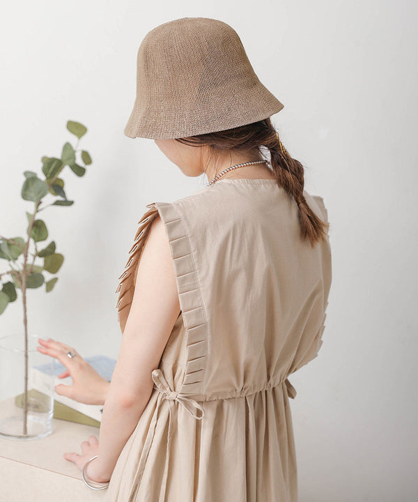 LINEN TOUCH BUCKET HAT