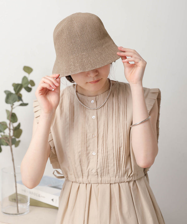 LINEN TOUCH BUCKET HAT