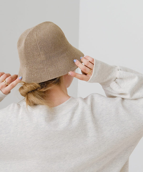 LINEN TOUCH BUCKET HAT