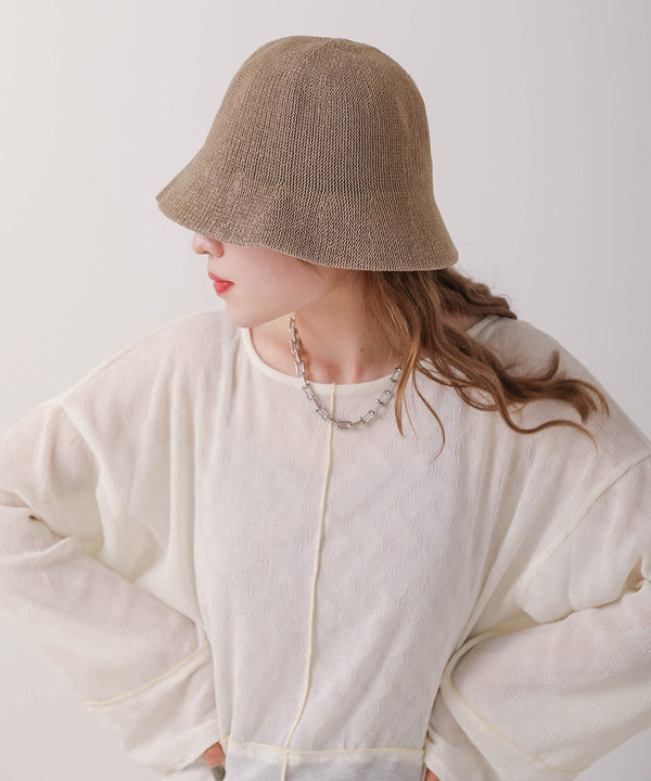 LINEN TOUCH BUCKET HAT