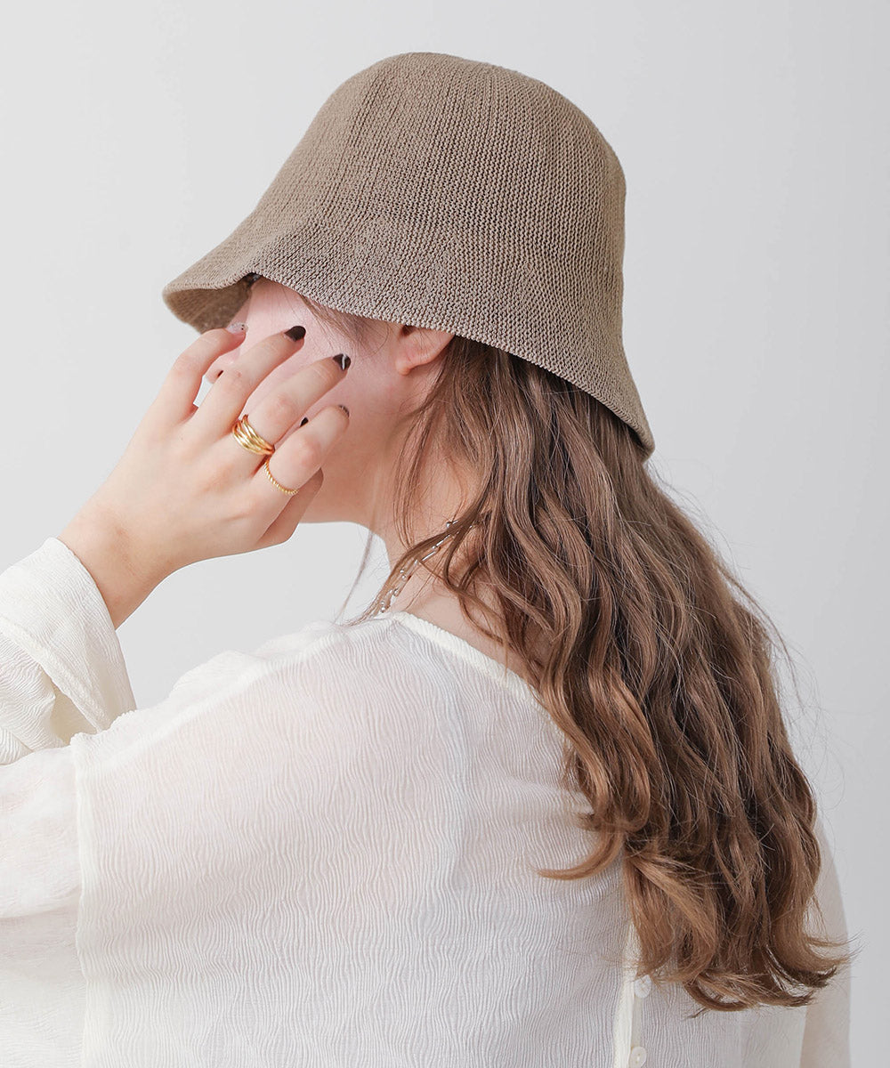 LINEN TOUCH BUCKET HAT