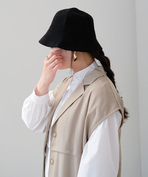 LINEN TOUCH BUCKET HAT