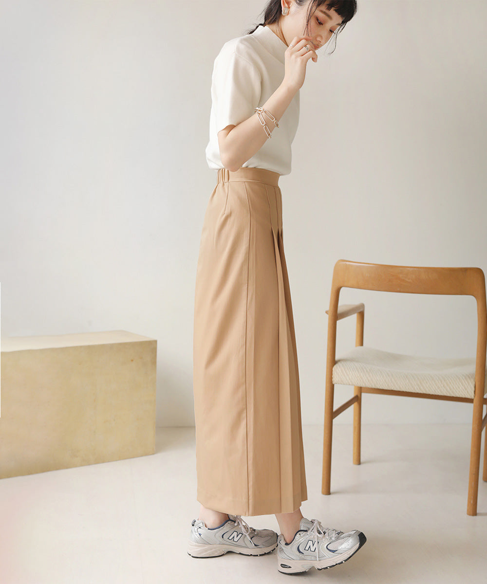 ロングプリーツスカート