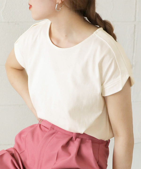 USA COTTON CREWNECK TOPS