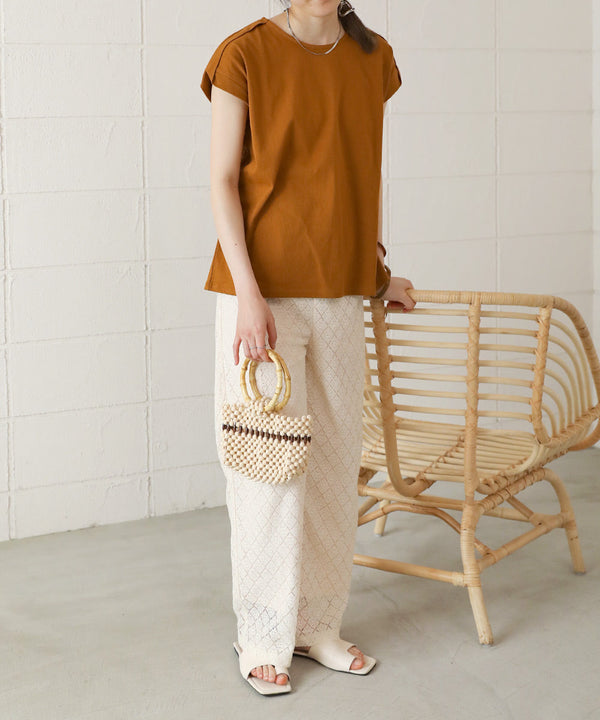 USA COTTON CREWNECK TOPS