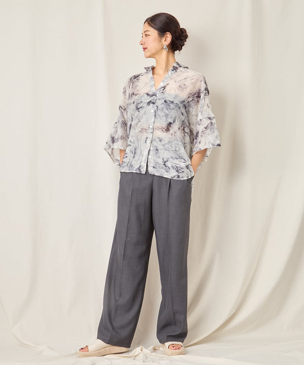 PRINTED SHORT SLEEVE SHIRTGR