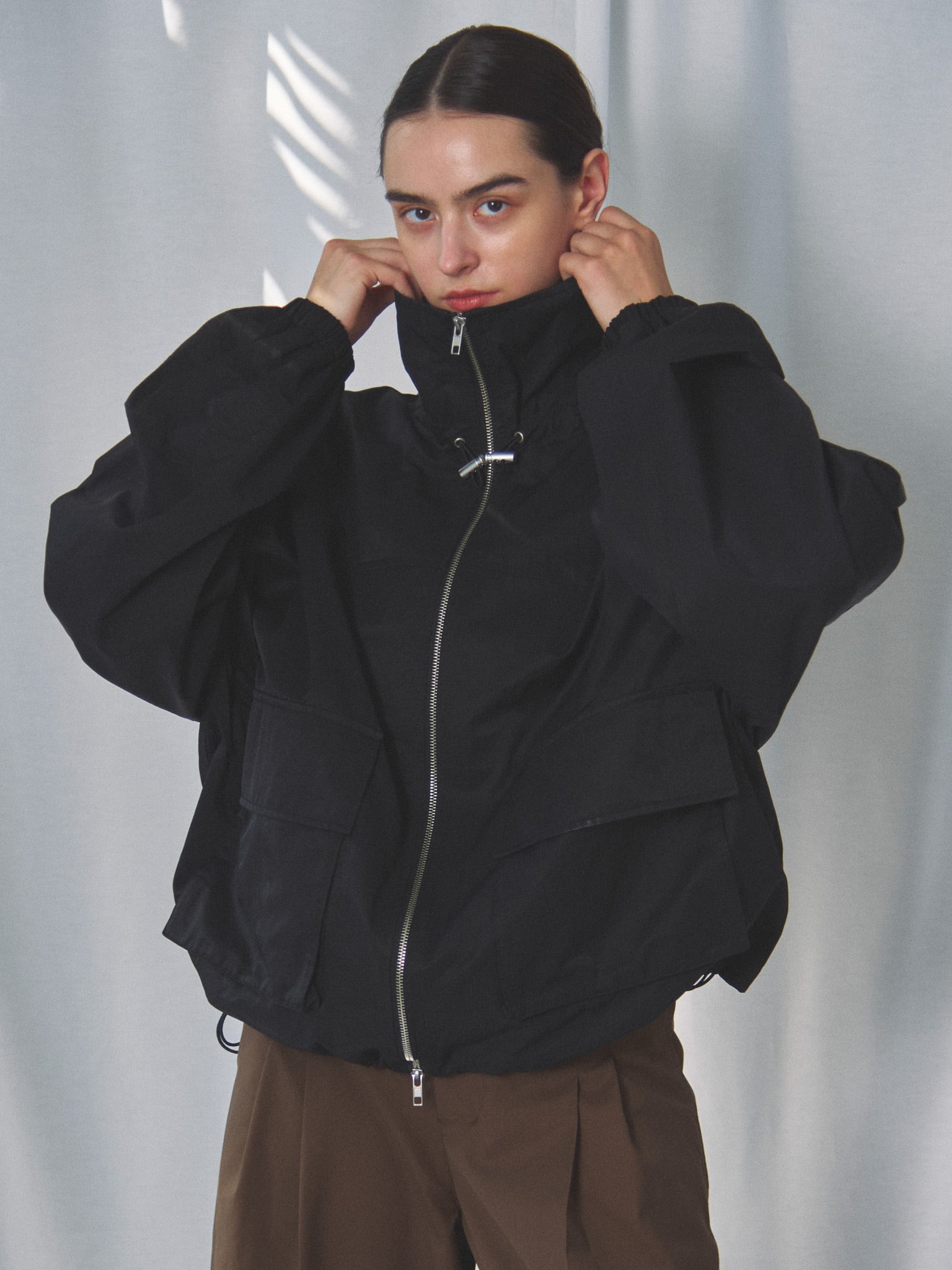TWILL STAND COLLAR JK(ﾂｲﾙｽﾀﾝﾄﾞｶﾗｰｼﾞｬｹｯﾄ)