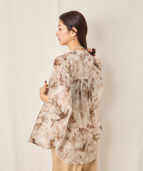 PRINTED SHORT SLEEVE SHIRTGR