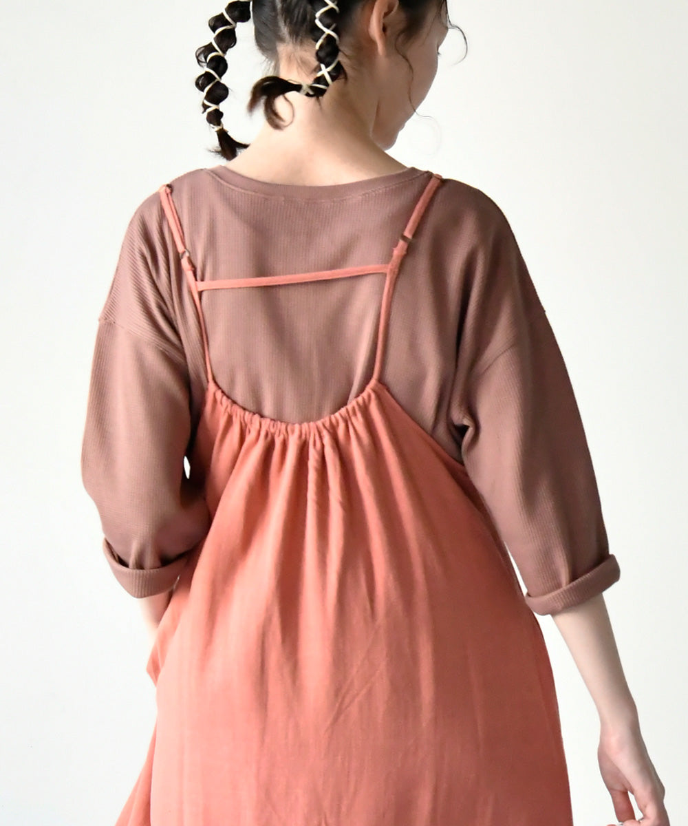 Lupilien ワッフル編み ２WAYカーディガン