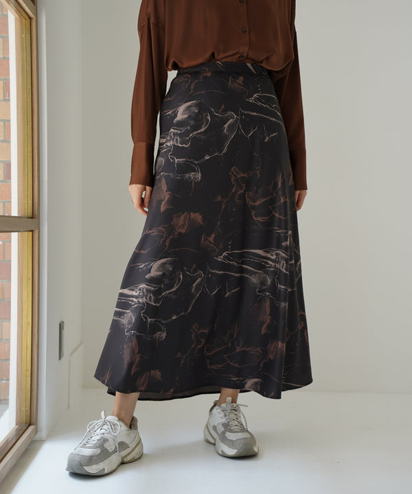 PRINTED MERMAID SKIRT