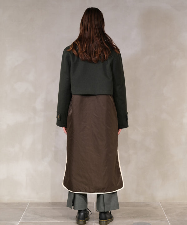 SHORT JACKET+PUFFER COAT