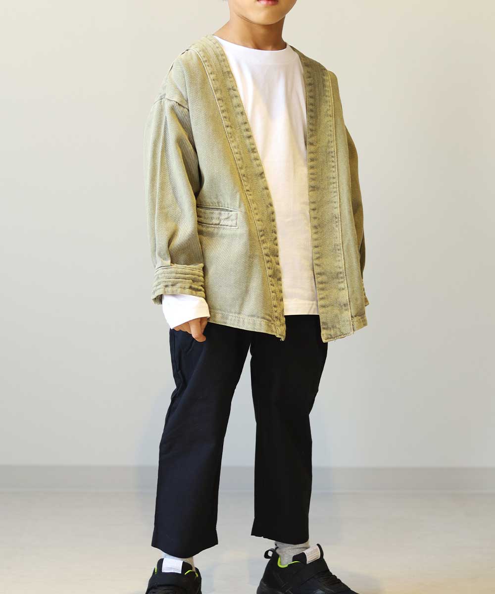 Lupilien ツイルピグメント加工ジャケット