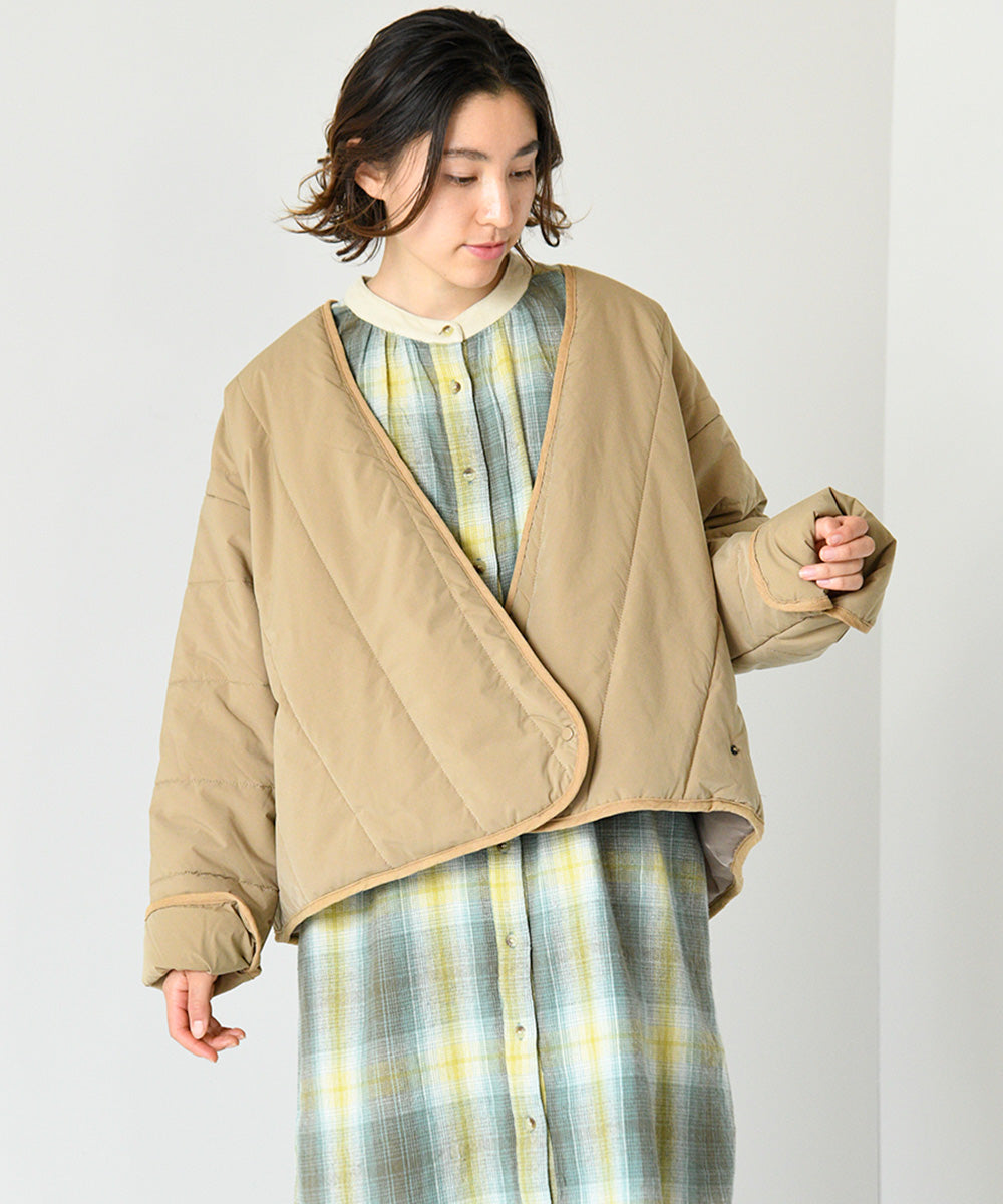 Lupilien 中綿キルティング　変形ブルゾン