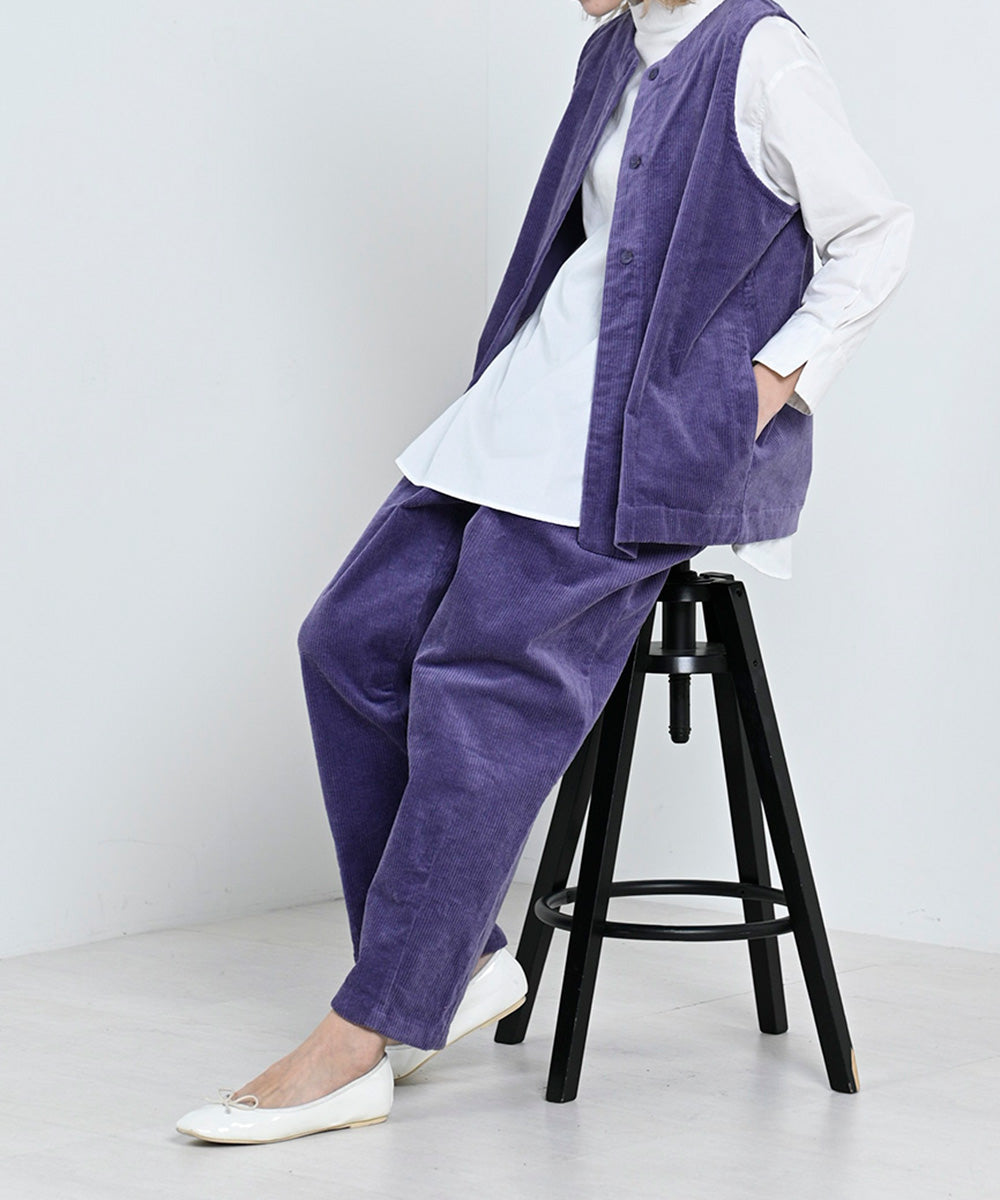 Lupilien ウォッシュコーデュロイパンツ