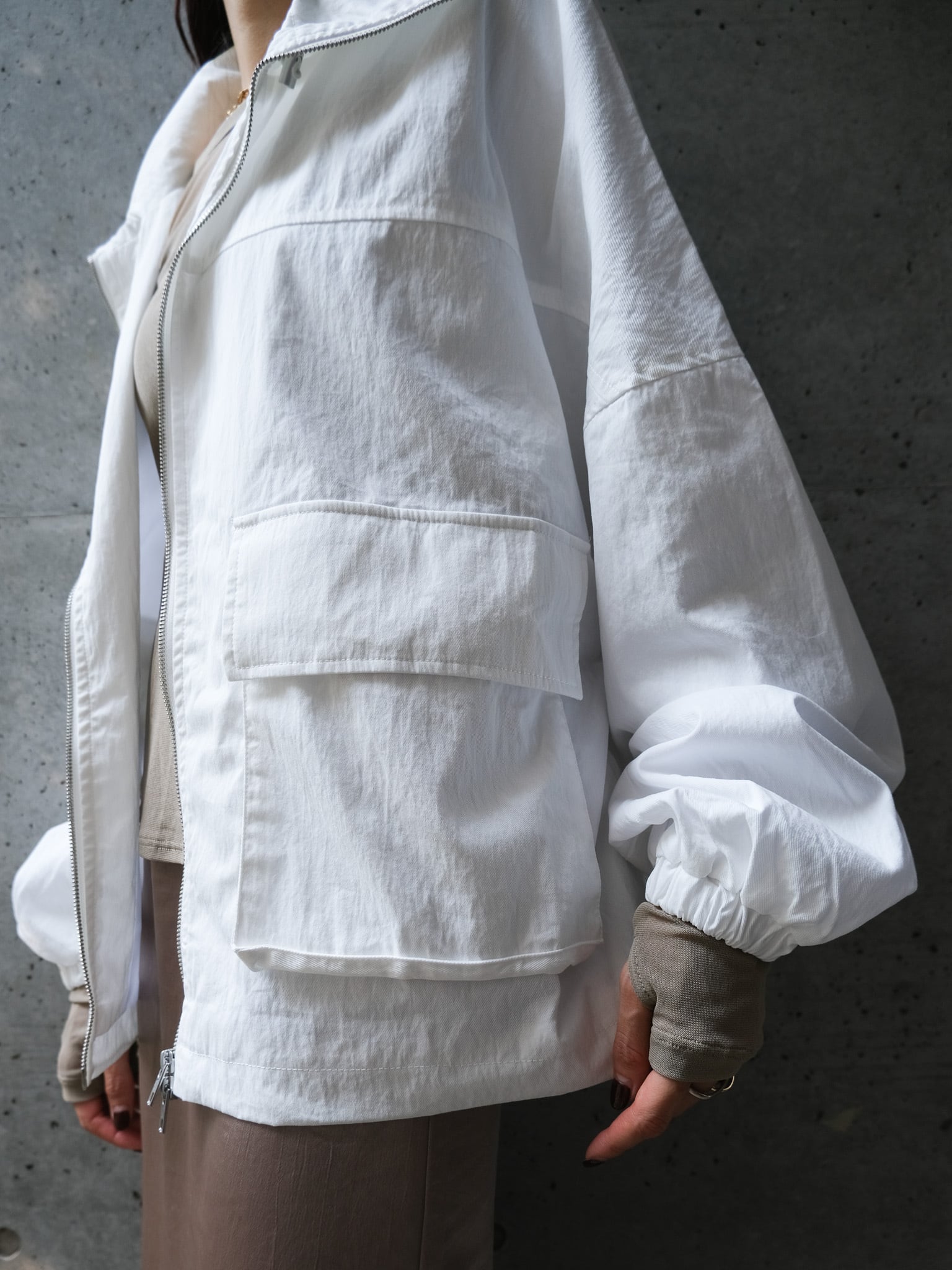 TWILL STAND COLLAR JK(ﾂｲﾙｽﾀﾝﾄﾞｶﾗｰｼﾞｬｹｯﾄ)