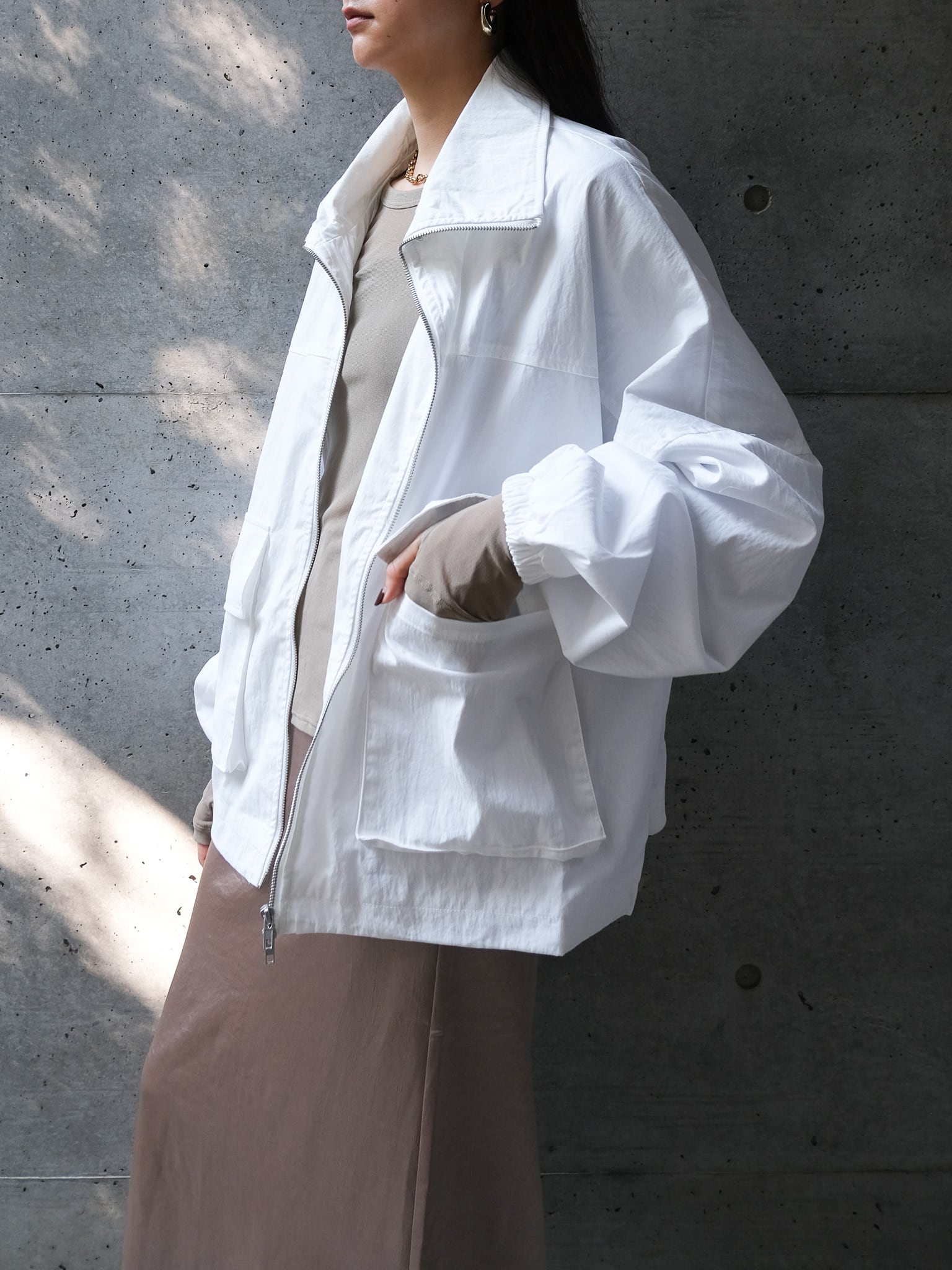 TWILL STAND COLLAR JK(ﾂｲﾙｽﾀﾝﾄﾞｶﾗｰｼﾞｬｹｯﾄ)