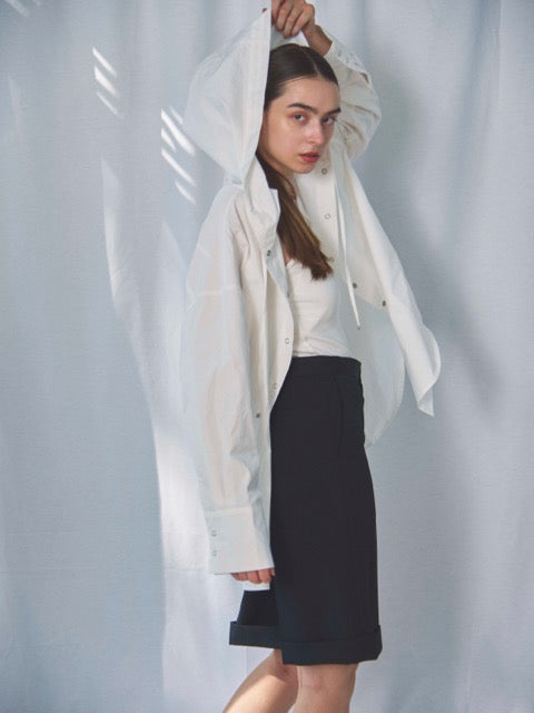 NYLON HOODED SHIRT(ﾅｲﾛﾝﾌｰﾄﾞｼｬﾂ)