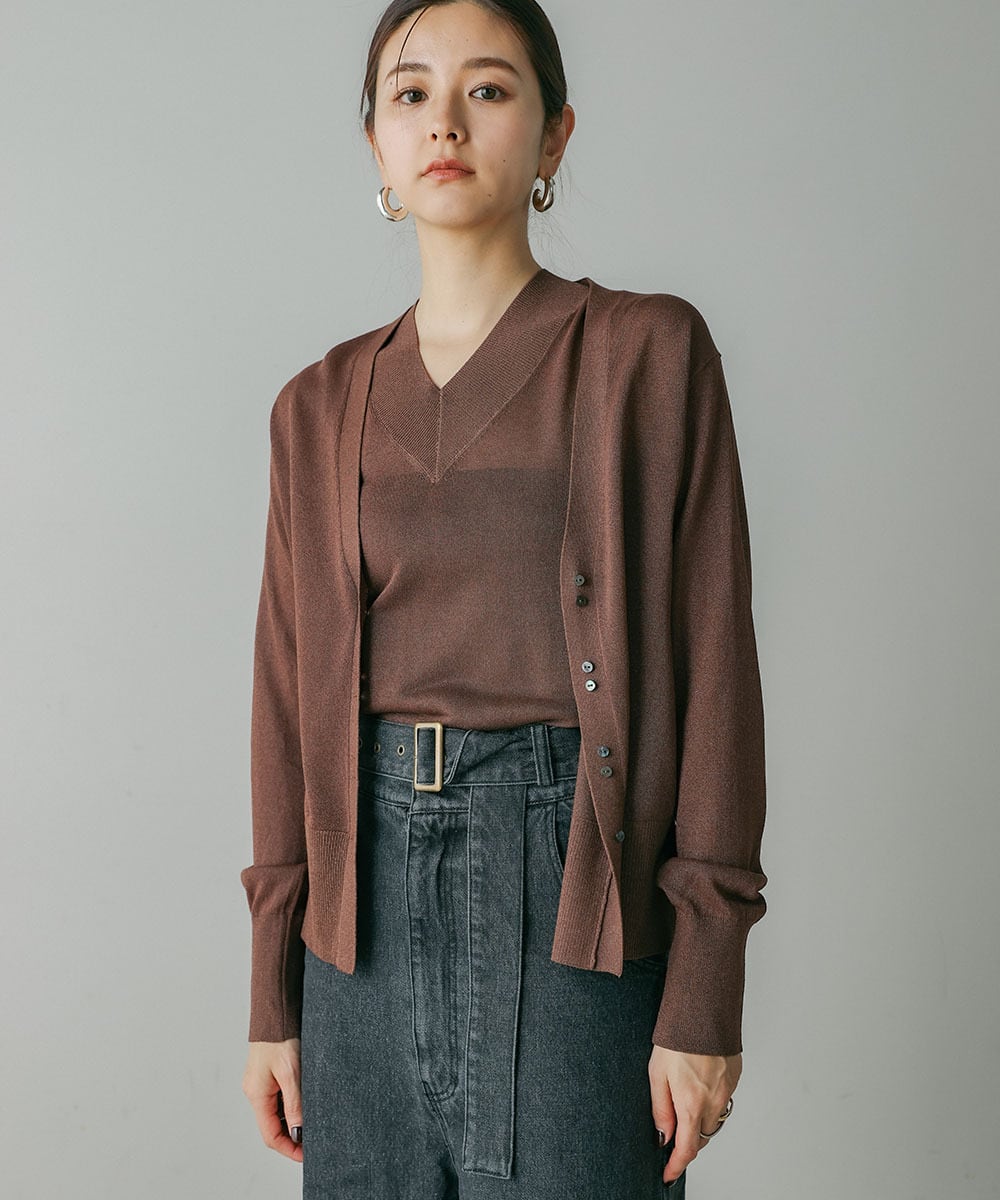SHEER CARDIGAN