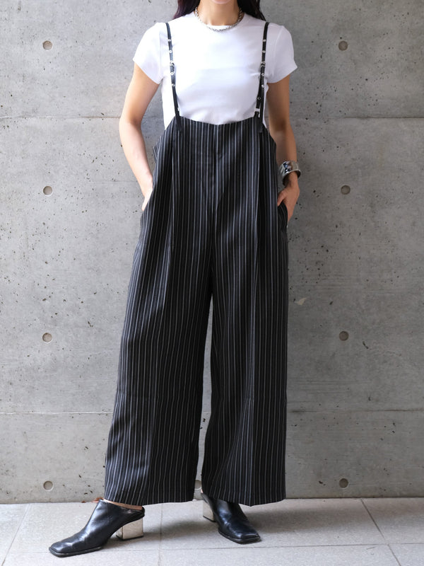【SETUP 可】HERRINGBONE STRIPED PANTS（ﾍﾘﾝﾎﾞｰﾝｽﾄﾗｲﾌﾟﾊﾟﾝﾂ）