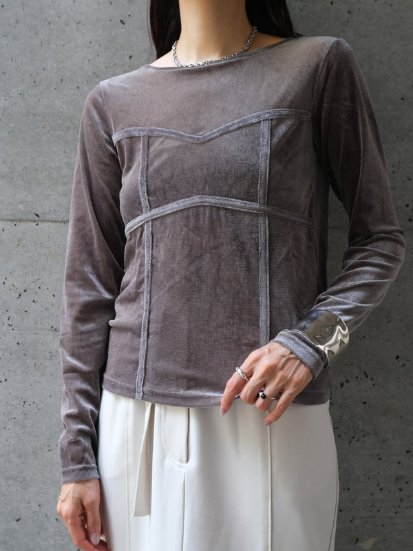 SHEER VELOUR DOCKING PO（ｼｱｰﾍﾞﾛｱﾄﾞｯｷﾝｸﾞﾌﾟﾙｵｰﾊﾞｰ）