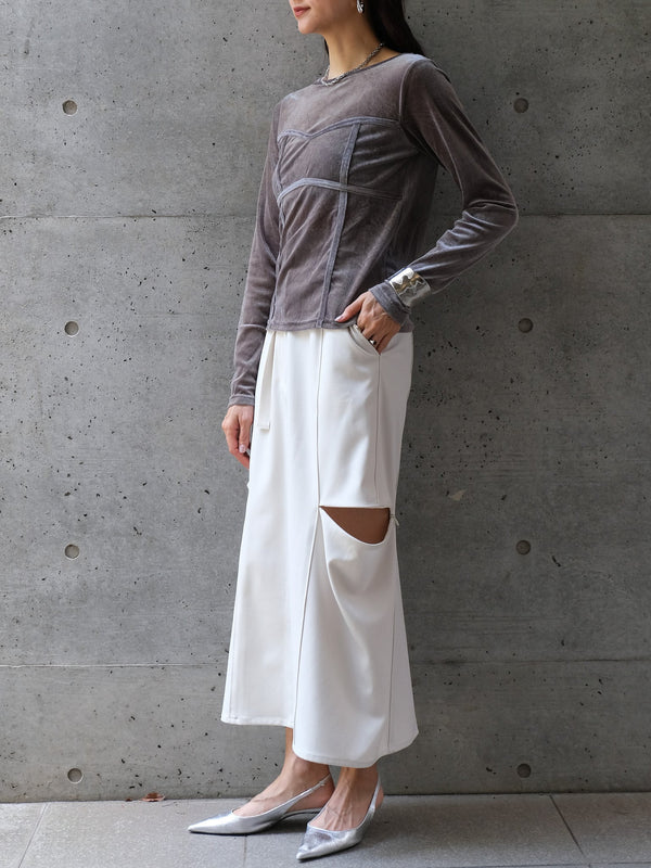 SHEER VELOUR DOCKING PO（ｼｱｰﾍﾞﾛｱﾄﾞｯｷﾝｸﾞﾌﾟﾙｵｰﾊﾞｰ）
