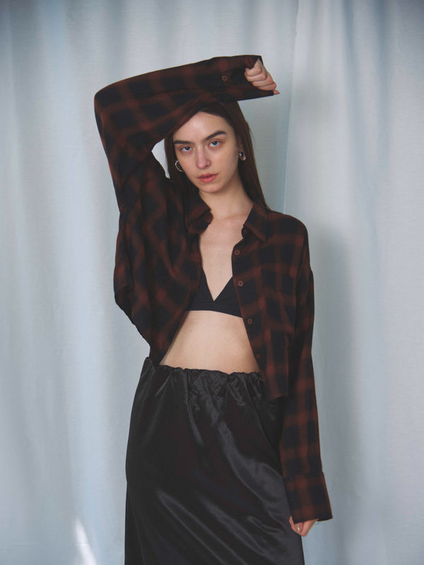 CHECK SHORT SHIRT（ﾁｪｯｸｼｮｰﾄｼｬﾂ）