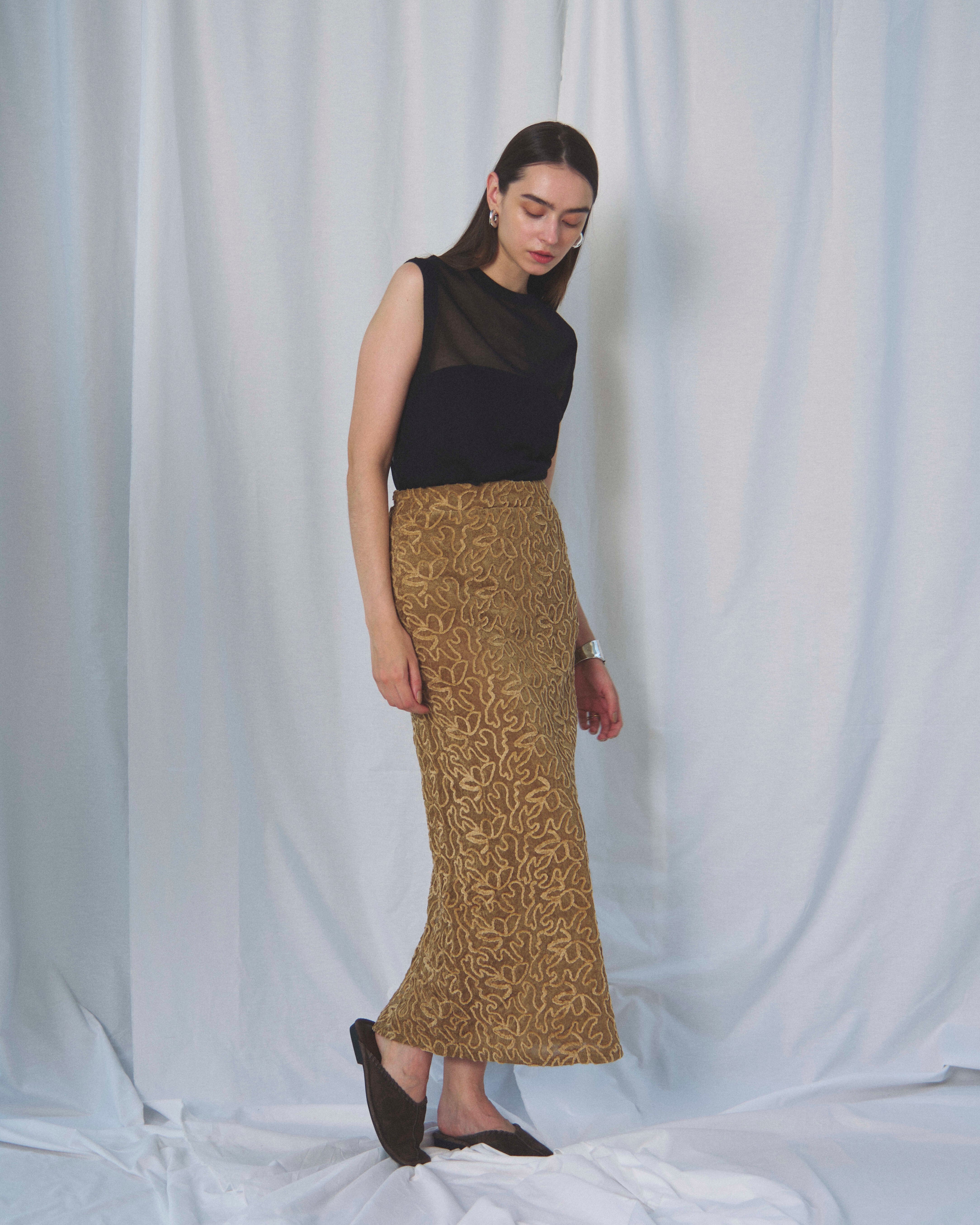 VELOUR SKIRT（ﾍﾞﾛｱｽｶｰﾄ）