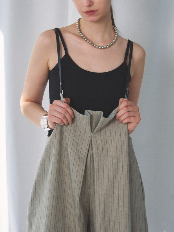 【SETUP 可】HERRINGBONE STRIPED PANTS（ﾍﾘﾝﾎﾞｰﾝｽﾄﾗｲﾌﾟﾊﾟﾝﾂ）