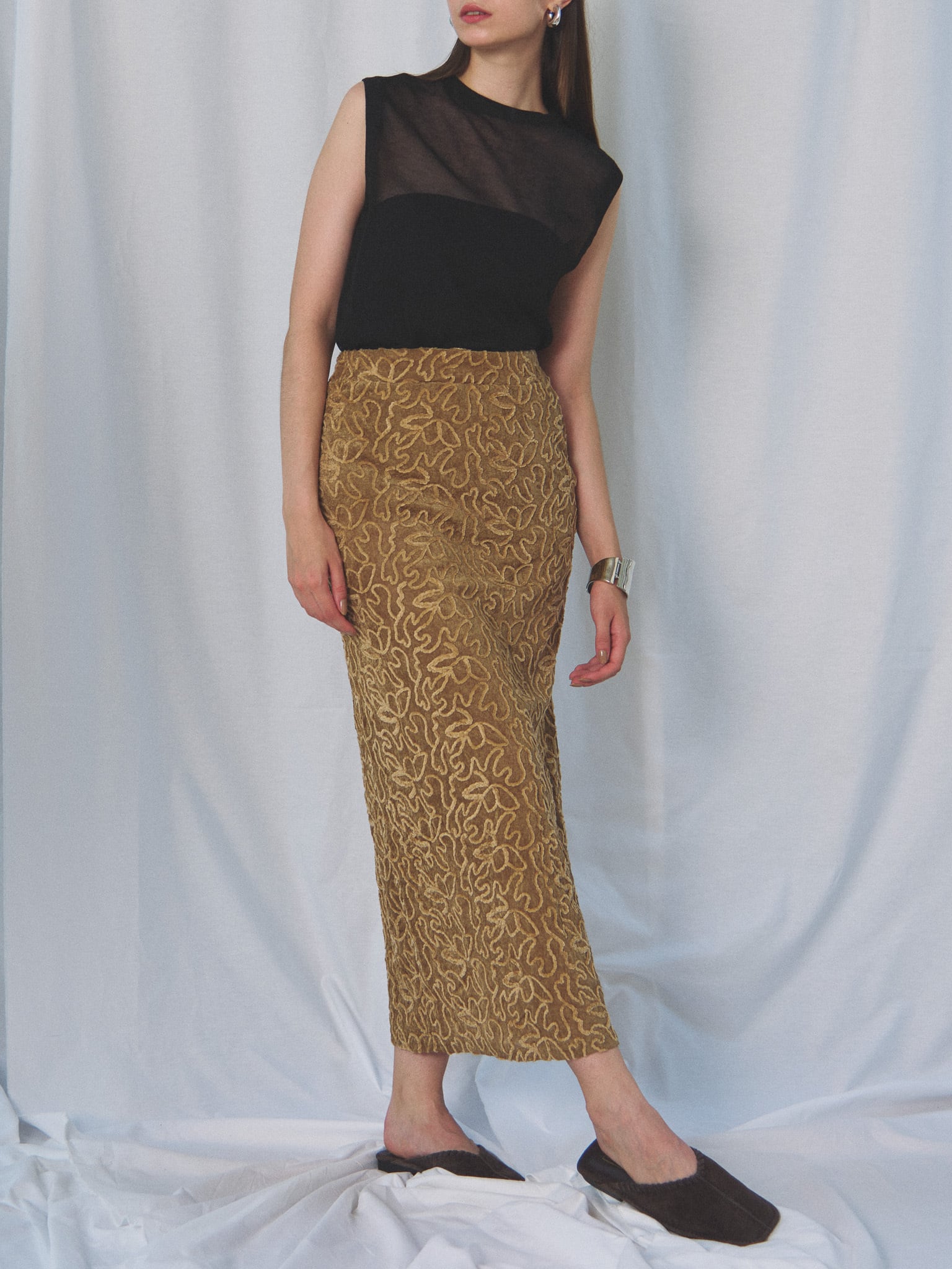 VELOUR SKIRT（ﾍﾞﾛｱｽｶｰﾄ）