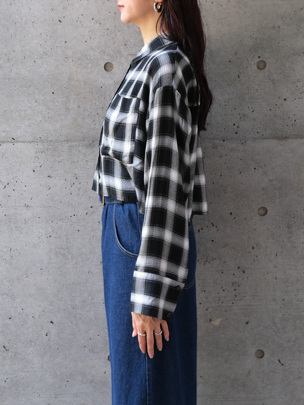 CHECK SHORT SHIRT（ﾁｪｯｸｼｮｰﾄｼｬﾂ）