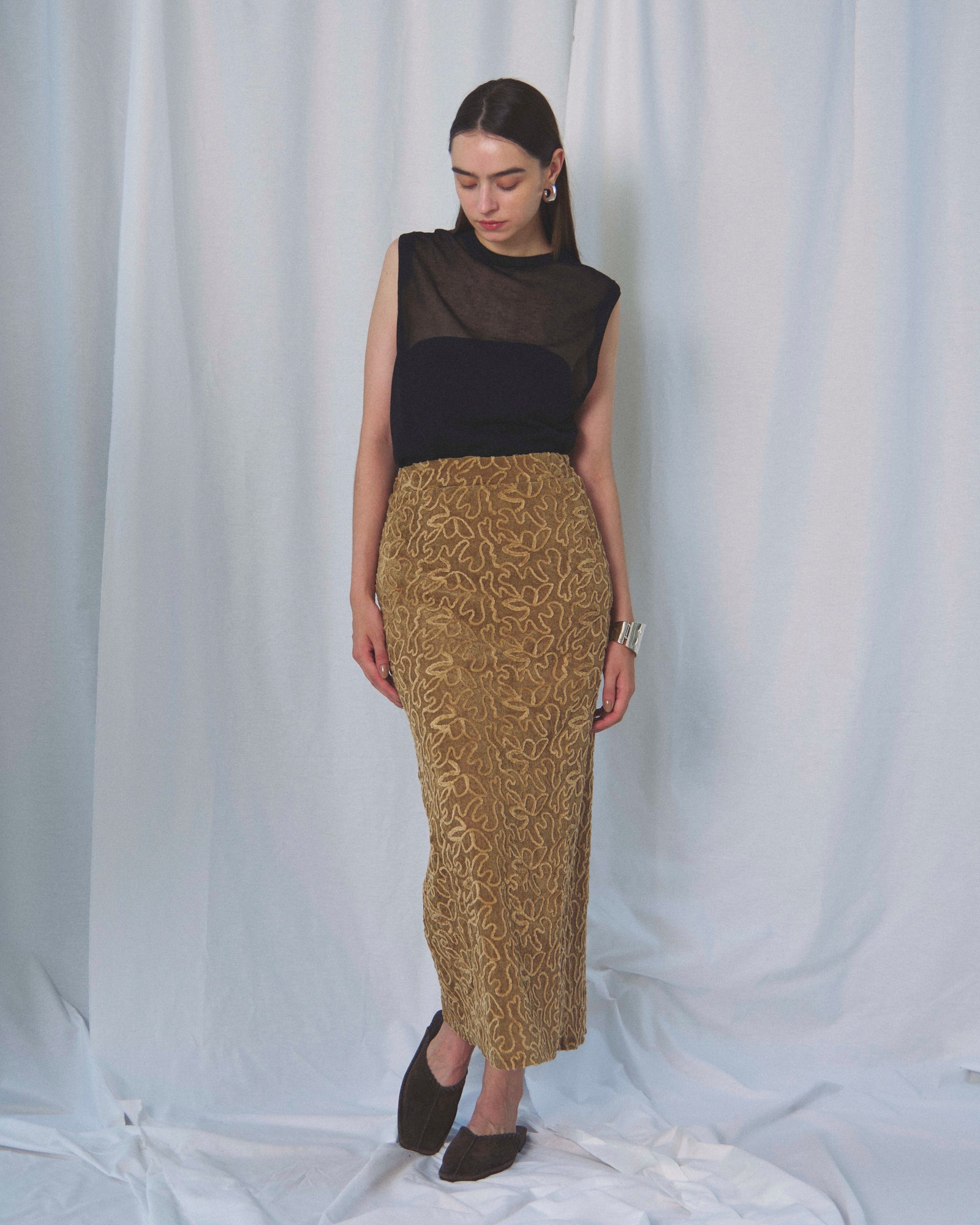 VELOUR SKIRT（ﾍﾞﾛｱｽｶｰﾄ）