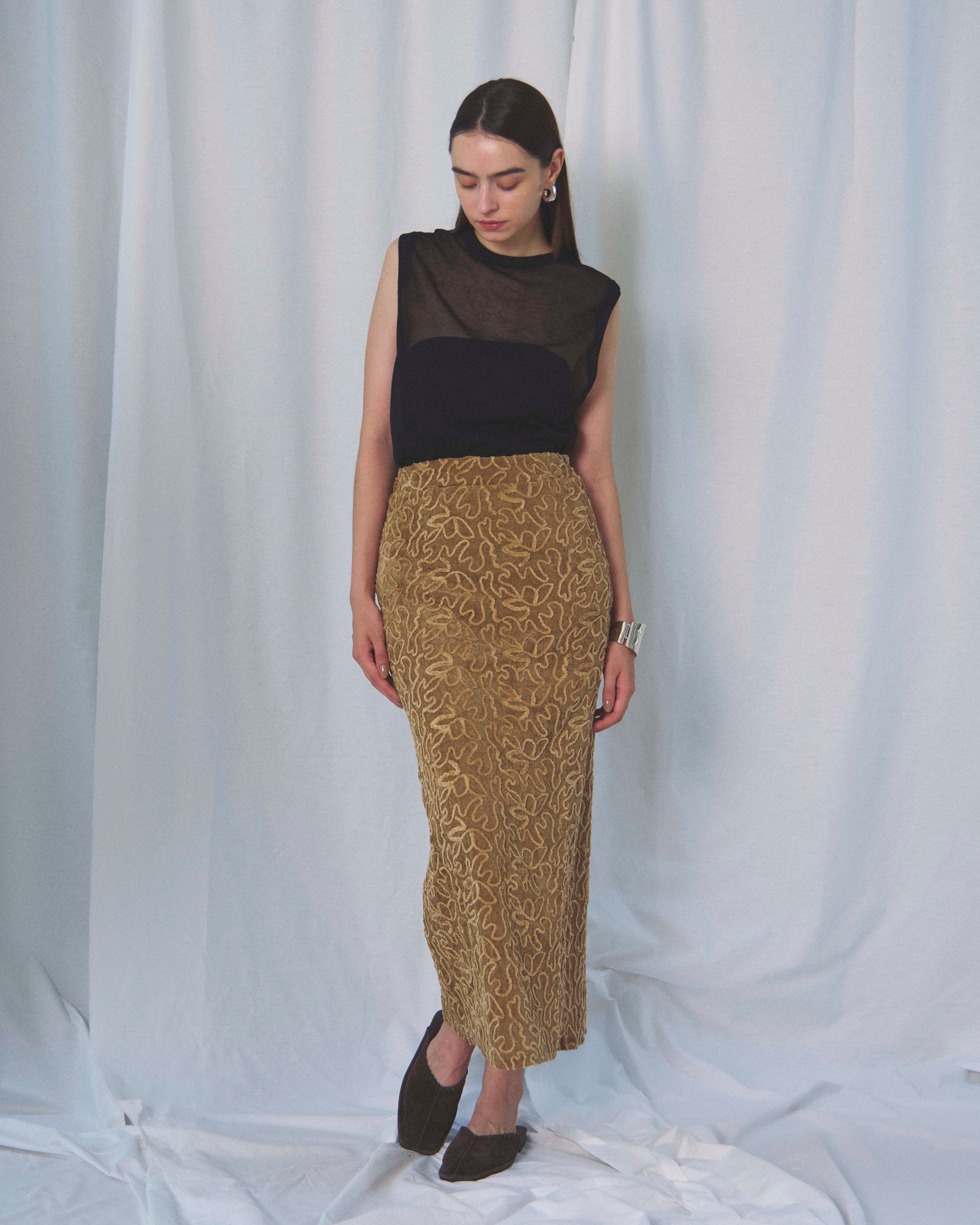 VELOUR SKIRT（ﾍﾞﾛｱｽｶｰﾄ）