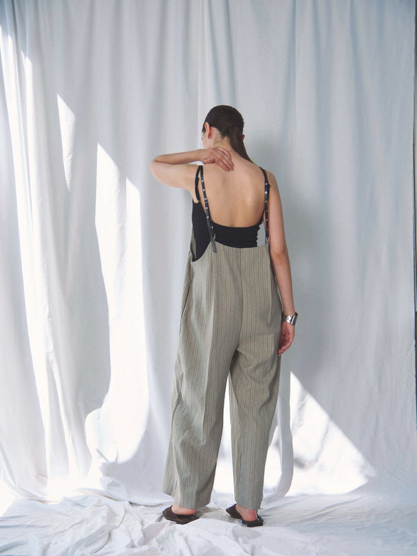 【SETUP 可】HERRINGBONE STRIPED PANTS（ﾍﾘﾝﾎﾞｰﾝｽﾄﾗｲﾌﾟﾊﾟﾝﾂ）