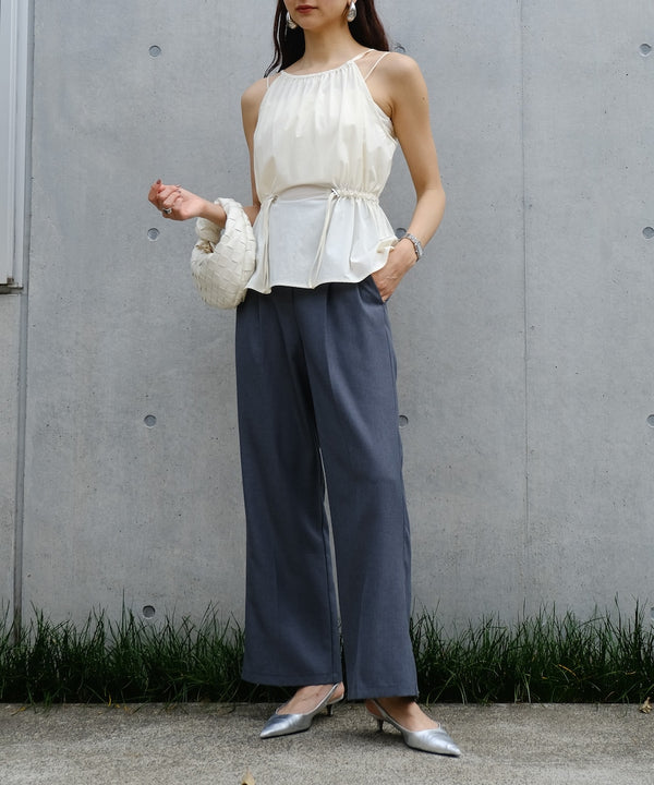 LINEN LIKE PANTS（ﾘﾈﾝﾗｲｸﾊﾟﾝﾂ）