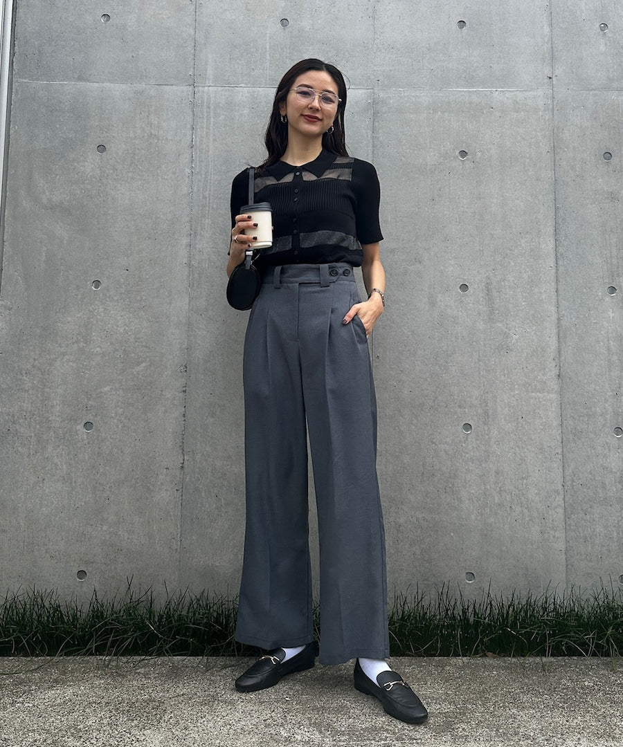 LINEN LIKE PANTS（ﾘﾈﾝﾗｲｸﾊﾟﾝﾂ）