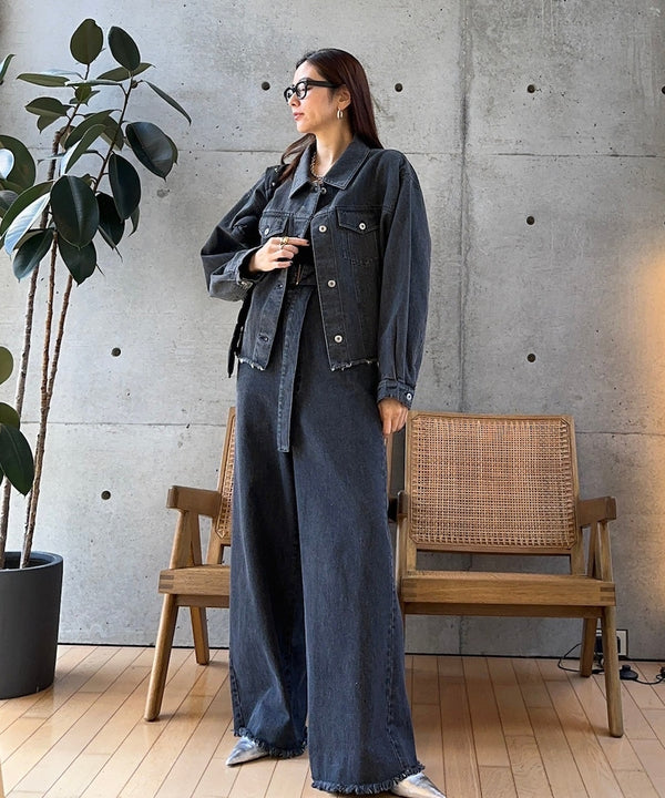 FRINGE DENIM JACKET（ﾌﾘﾝｼﾞﾃﾞﾆﾑｼﾞｬｹｯﾄ）